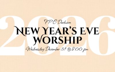 New Years Eve Service