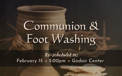 Communion & Foot Washing