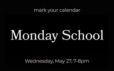 Monday School