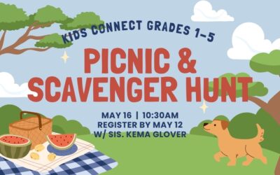 Kids Connect: Picnic & Scavenger Hunt