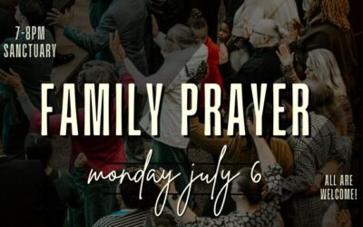 Family Prayer: Join Us!